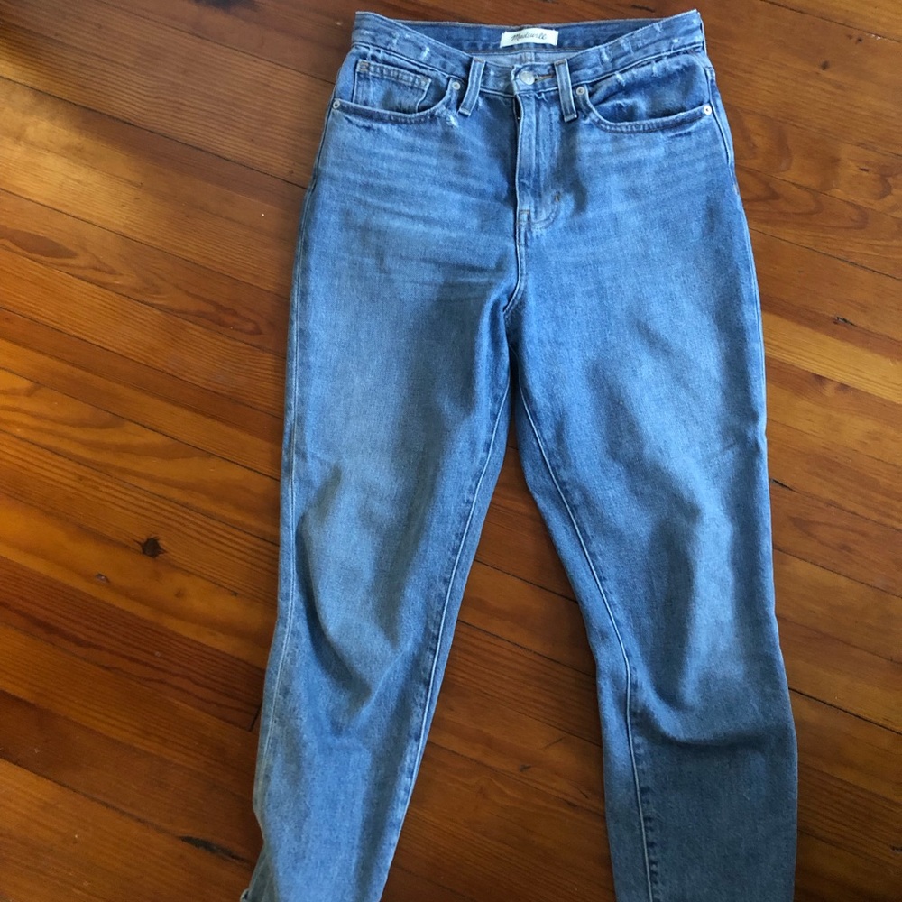 Madewell mom jean